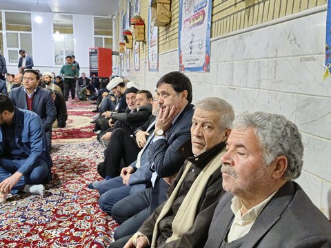 یادواره شهید مدافع حرم سعید سامانلو و شهدای محله شاهد قم
