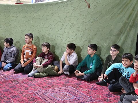 یادواره شهید مدافع حرم سعید سامانلو و شهدای محله شاهد قم
