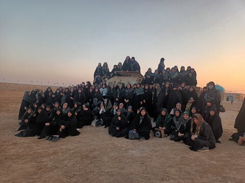 تصاویر/ اردوی راهیان نور طلاب خواهر بسیجی استان سمنان