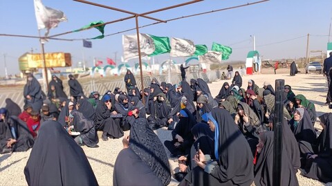 تصاویر/ اردوی راهیان نور طلاب خواهر بسیجی استان سمنان