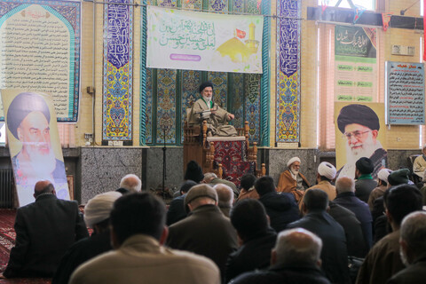 جشن میلاد امام حسین علیه السلام در حوزه علمیه همدان
