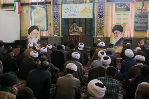 جشن میلاد امام حسین علیه السلام در حوزه علمیه همدان
