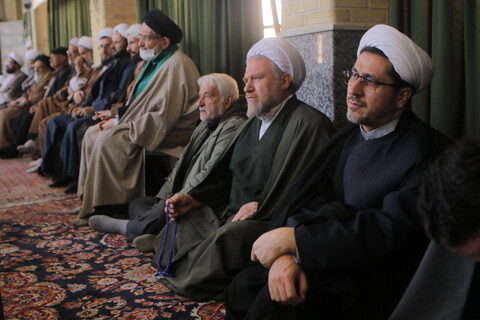 جشن میلاد امام حسین علیه السلام در حوزه علمیه همدان
