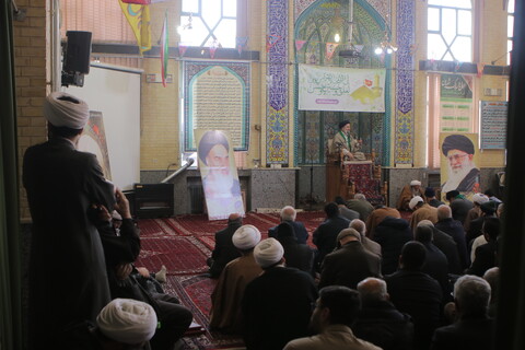 جشن میلاد امام حسین علیه السلام در حوزه علمیه همدان
