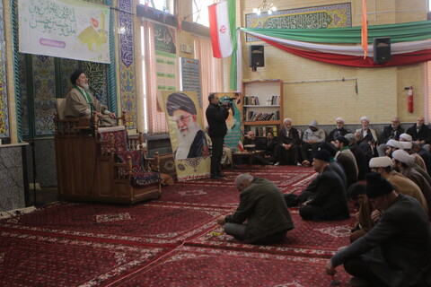 جشن میلاد امام حسین علیه السلام در حوزه علمیه همدان
