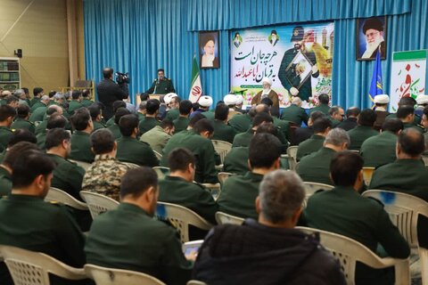 فیلم| دیدار سبزپوشان سپاه الغدیر با نماینده ولی فقیه در یزد