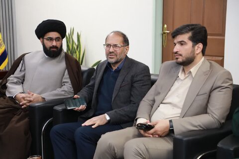 دیدار مسئولان یزد با فرمانده سپاه به مناسبت روز پاسدار