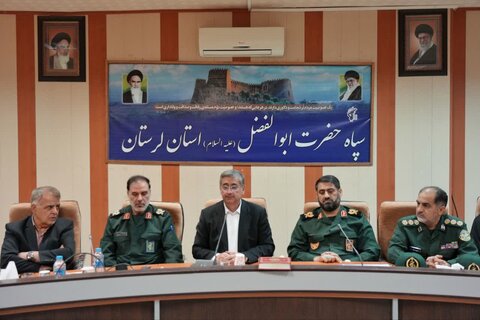 تصاویر مراسم گرامیداشت ولادت امام حسین(ع) و روز پاسدار در سپاه لرستان