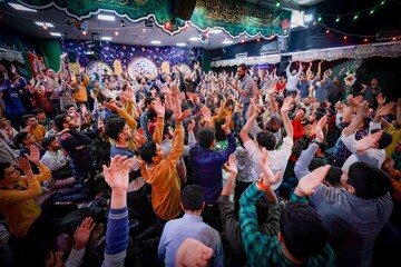 تصاویر/ مراسم جشن اعیاد شعبانیه هیئت فدائیان حسین(ع) اصفهان