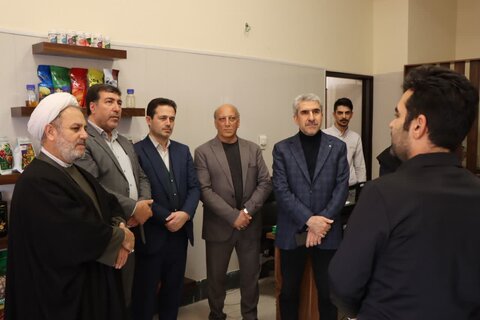 تصاویر/ بازدید امام جمعه نوشین شهر از دانشگاه ارومیه