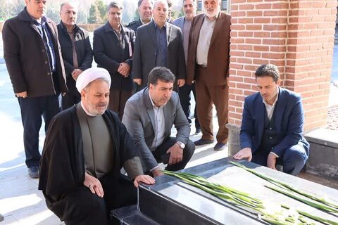 تصاویر/ بازدید امام جمعه نوشین شهر از دانشگاه ارومیه