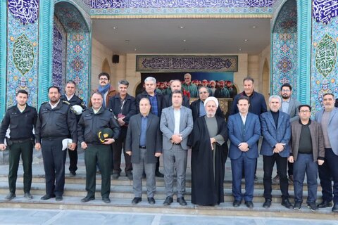 تصاویر/ بازدید امام جمعه نوشین شهر از دانشگاه ارومیه