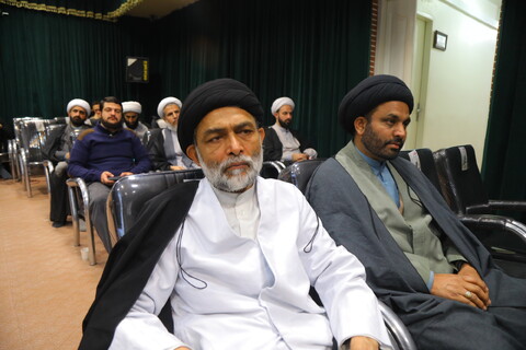 تصاویر/ اختتامیه مدرسه کاربست هوش مصنوعی در مطالعات قرآنی همراه با تجلیل از دکتر علیرضا طالب‌پور