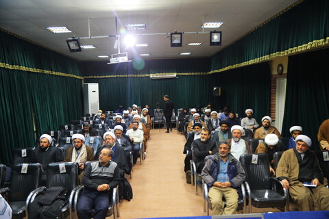 تصاویر/ اختتامیه مدرسه کاربست هوش مصنوعی در مطالعات قرآنی همراه با تجلیل از دکتر علیرضا طالب‌پور