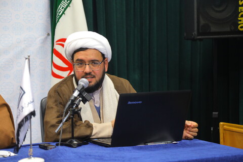 تصاویر/ اختتامیه مدرسه کاربست هوش مصنوعی در مطالعات قرآنی همراه با تجلیل از دکتر علیرضا طالب‌پور