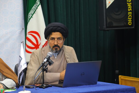 تصاویر/ اختتامیه مدرسه کاربست هوش مصنوعی در مطالعات قرآنی همراه با تجلیل از دکتر علیرضا طالب‌پور