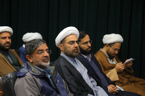 تصاویر/ اختتامیه مدرسه کاربست هوش مصنوعی در مطالعات قرآنی همراه با تجلیل از دکتر علیرضا طالب‌پور