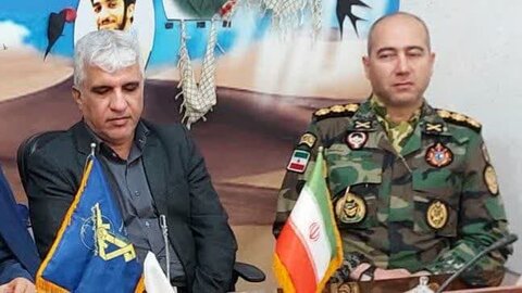 تصاویر/دیدار امام جمعه و مسئولان شهرستان آران و بیدگل با فرمانده سپاه به مناسبت روز پاسدار