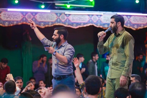 تصاویر|مراسم جشن اعیاد شعبانیه هیئت فدائیان حسین(ع) اصفهان