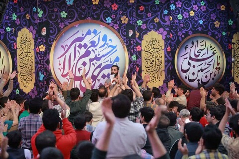 تصاویر|مراسم جشن اعیاد شعبانیه هیئت فدائیان حسین(ع) اصفهان