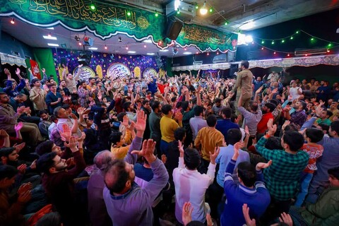 تصاویر|مراسم جشن اعیاد شعبانیه هیئت فدائیان حسین(ع) اصفهان