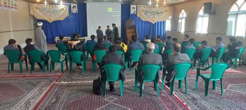 تصاویر/ جشن تکلیف پسران دانش‌آموز مدرسه زنده‌یاد شبان آران و بیدگل