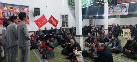 تصاویر/ محفل انس با قرآن کریم، ویژه ایام الله دهه فجر در روستای جزه