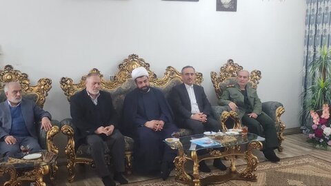 تصاویر/ دیدار امام جمعه چایپاره با دو جانباز