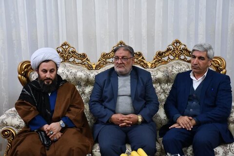 تصاویر/ دیدار امام جمعه خوی با سه جانباز