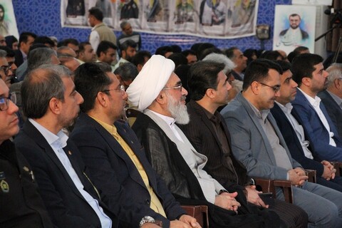 تصاویر/ مراسم روز جانباز در حسینیه عاشقان ثارالله بوشهر