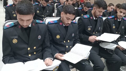 تصاویر/ محفل انس با قرآن در نمایشگاه اولین اجلاسیه سراسری نماز نیروهای مسلح