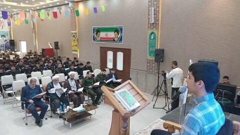 تصاویر/ محفل انس با قرآن در نمایشگاه اولین اجلاسیه سراسری نماز نیروهای مسلح
