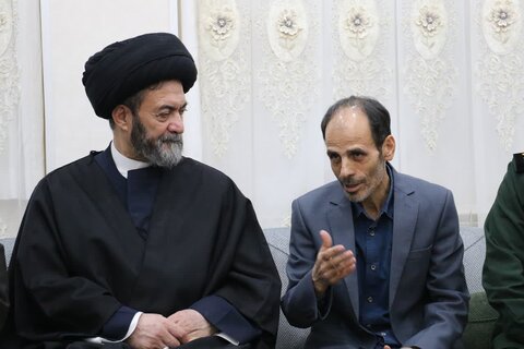 حضور امام جمعه اردبیل در منزل جانبازان اردبیل