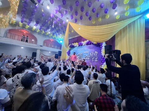 تصاویر/ جشن میلاد حضرت ابوالفضل (ع)درحسینیه حضرت ولی عصر محمدآبادمرکزی