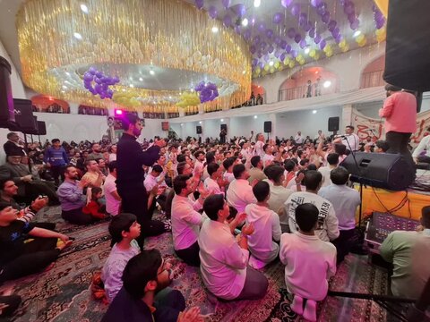 تصاویر/ جشن میلاد حضرت ابوالفضل (ع)درحسینیه حضرت ولی عصر محمدآبادمرکزی