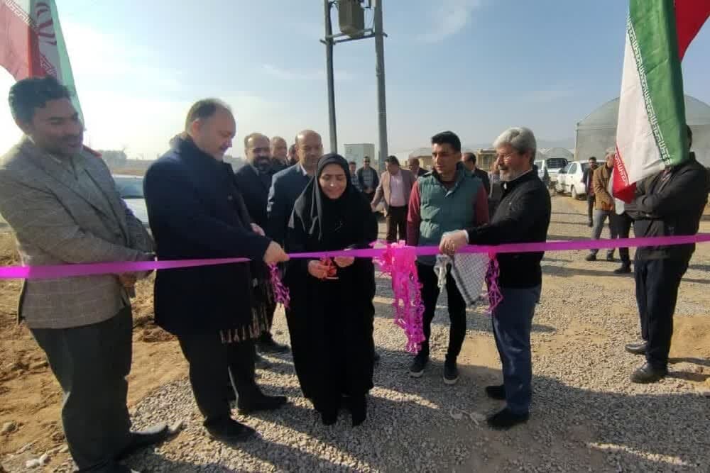 افتتاح و کلنگ‌زنی ۴ طرح عمرانی، خدماتی و کشاورزی در آران و بیدگل