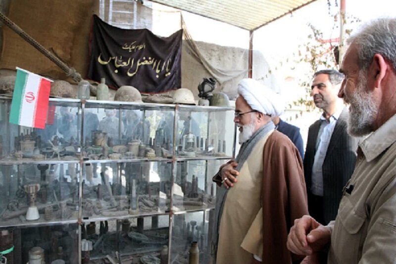 دیدار و تکریم امام جمعه کرمانشاه از جانبازان هشت سال دفاع مقدس