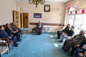 تصاویر | دیدار معاون وزیر آموزش و پرورش استثنایی کشور با نماینده ولی فقیه در استان