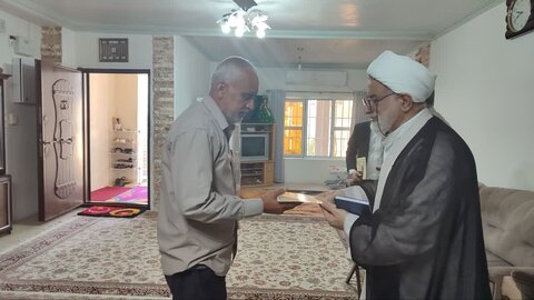 تصاویر/ دیدار مسئولین شهرستان کنگان با جانبازان