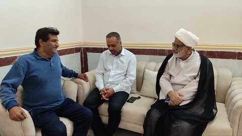 تصاویر/ دیدار مسئولین شهرستان کنگان با جانبازان