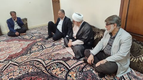 تصاویر/ دیدار مسئولین شهرستان کنگان با جانبازان