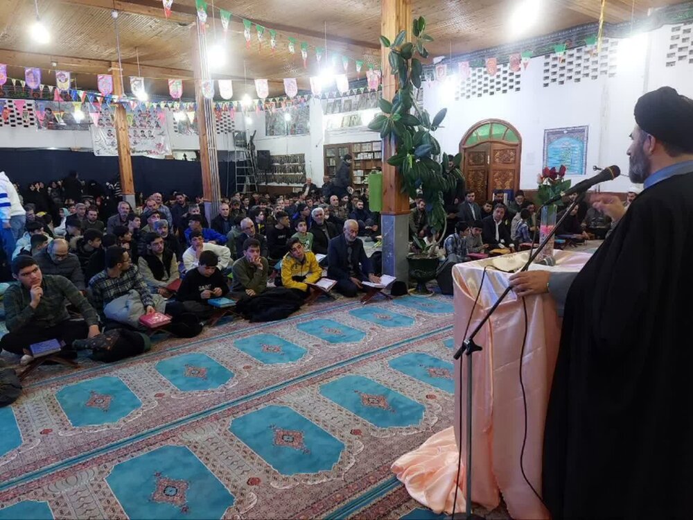 محفل انس با قرآن بمناسبت اعیاد شعبانیه در خلخال