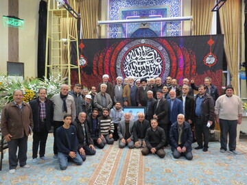 تصاویر/ حضور نماینده ولی‌فقیه در آذربایجان غربی در مسجد حضرت قائم(عج)