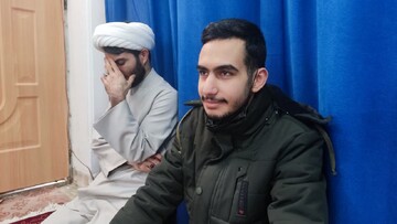 برگزاری جلسه بررسی مسائل تهذیبی مدرسه علمیه امام خمینی(ره) شهرستان خمین + عکس