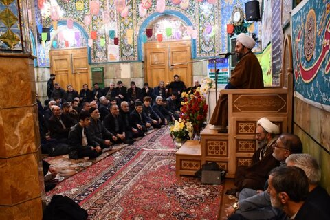 تصاویر/ مراسم جشن اعیاد شعبانیه در مساجد خوی