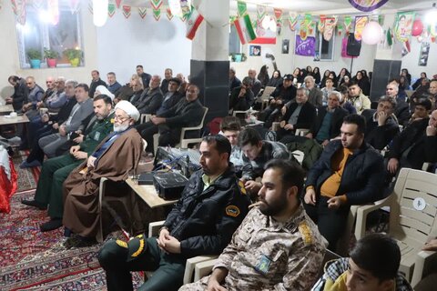 تصاویر/ مراسم گرامیداشت دهه فجر در بهش نازلو