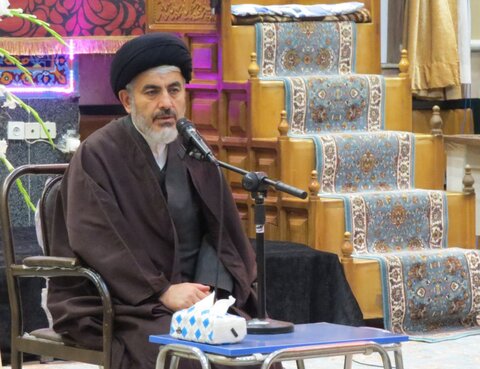 تصاویر/ حضور نماینده ولی‌فقیه در آذربایجان غربی در مسجد حضرت قائم(عج)