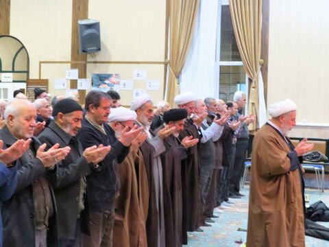 تصاویر/ حضور نماینده ولی‌فقیه در آذربایجان غربی در مسجد حضرت قائم(عج)