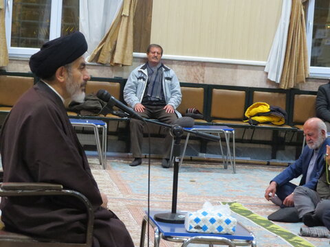 تصاویر/ حضور نماینده ولی‌فقیه در آذربایجان غربی در مسجد حضرت قائم(عج)