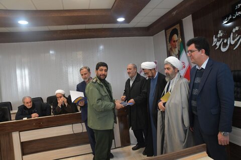 تصاویر/ جلسه ستاد عتبات عالیات شهرستان شوط